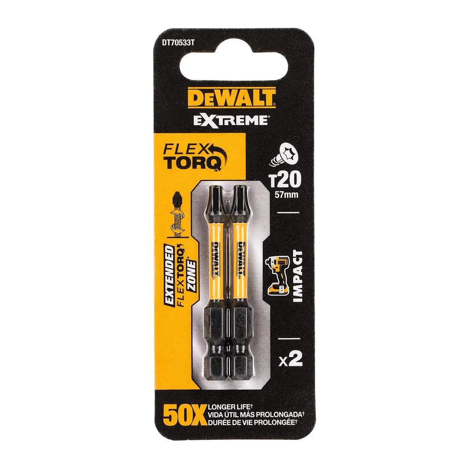 Mũi Vít Hoa Thị Flextorq T20 Dewalt DT70533T-QZ