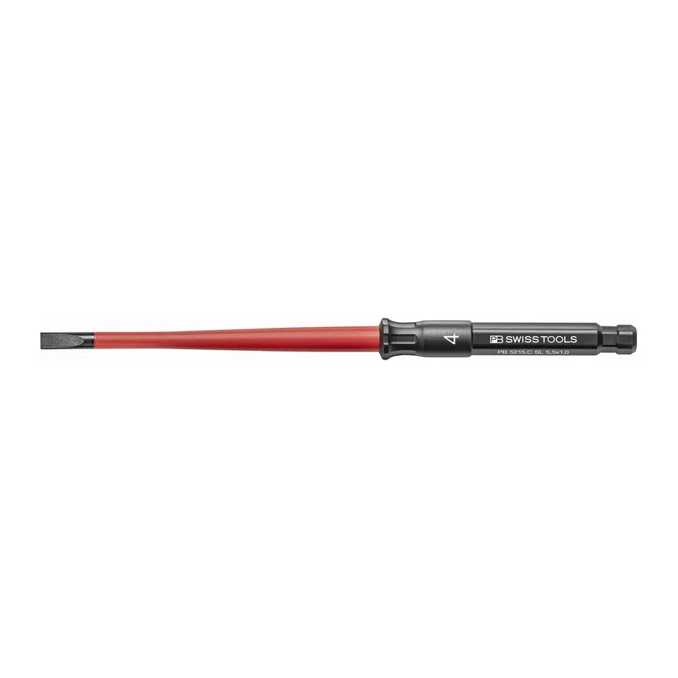 Mũi Vít PB Swiss Tools 5215 Slim - Hai Cạnh 5.5mm Cách Điện
