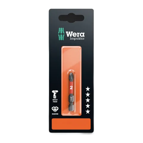 Mũi vít Wera Impaktor 851/4 IMP DC PH 2 x 50mm 05073956001