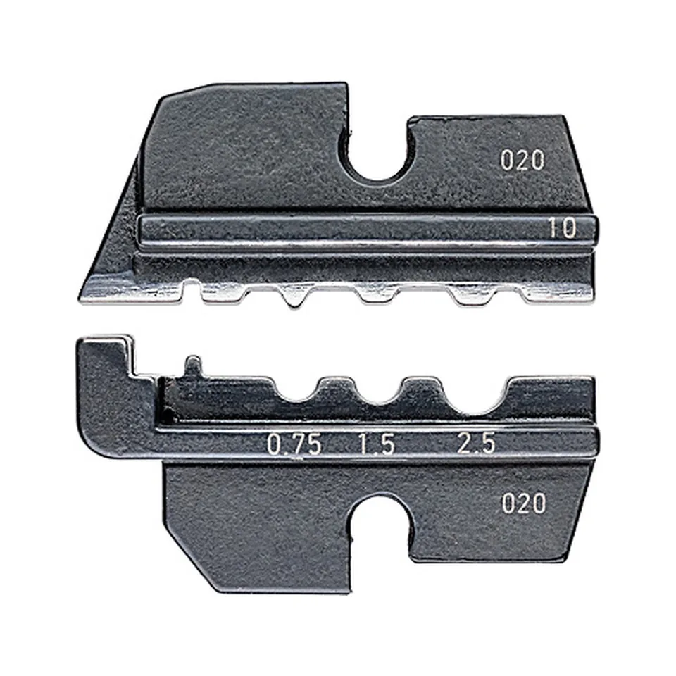 Ngàm Ép Cos Nối Chân Thép Tiết Diện 0,25 - 2,5 mm² Knipex 97 49 10