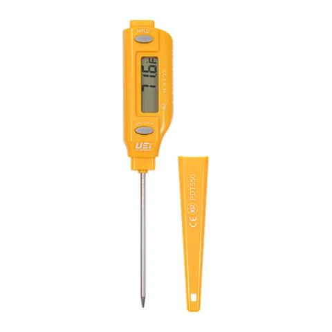 Nhiệt kế bỏ túi điện tử UEi PDT550 chống nước, có nam châm, -58 đến 572°F