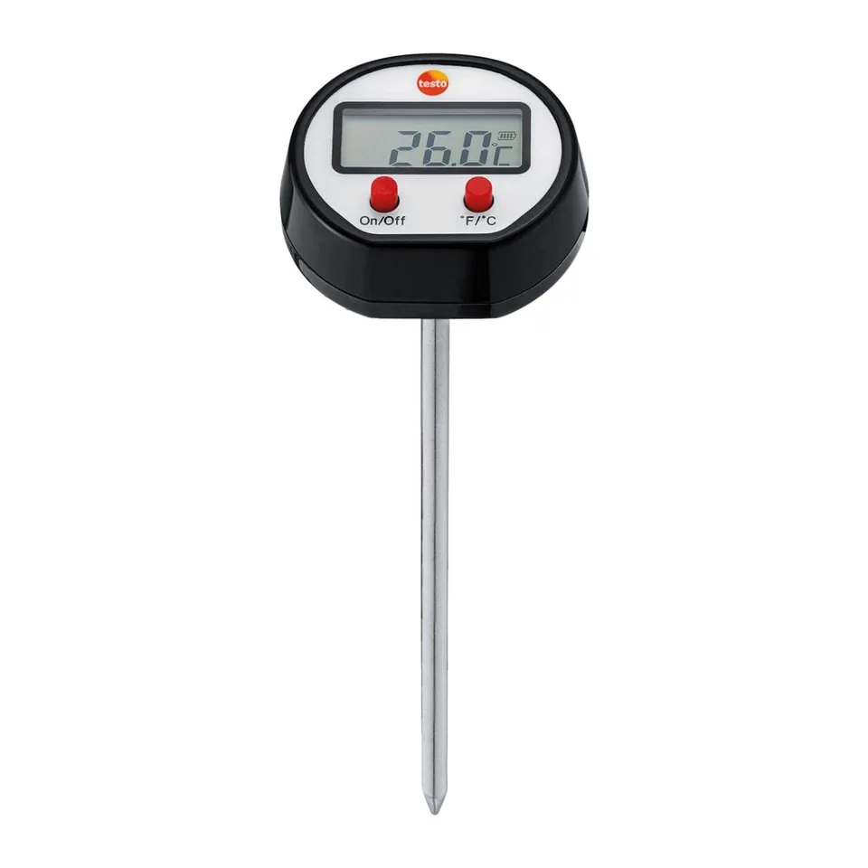 Nhiệt kế mini với nhiệt độ đo tối đa 150 °C