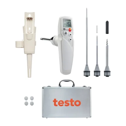 Nhiệt kế thực phẩm - testo 105 kit