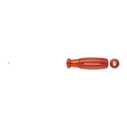 PB Swiss Tools 6100.2-100 Tua Vít Mũi Dẹp 4.0mm Cán Multicraft Chiều Dài 195mm