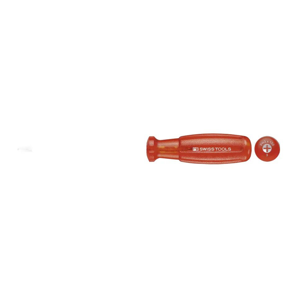 PB Swiss Tools 6190.0-60 Tua Vít PH0 Tay Cầm Multicraft Chiều Dài 140mm