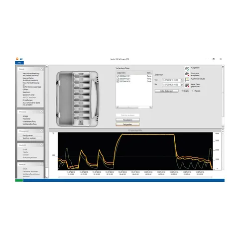 Phần mềm testo 190 CFR