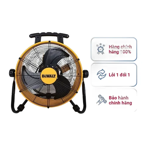 Quạt sàn công nghiệp 18'' Dewalt Motor không chổi than 77000 L/M DXF1832
