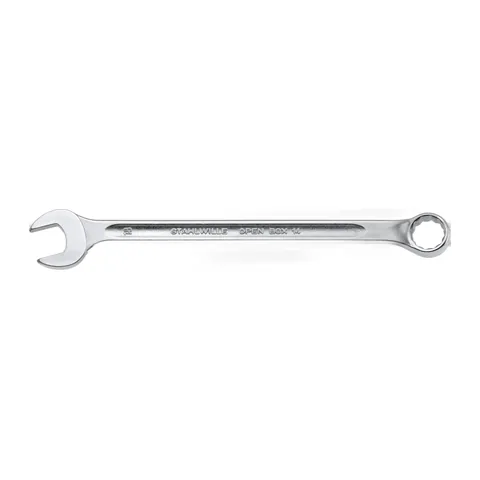 Stahlwille 40102727 Cờ Lê Đầu Tròng Size 27mm Bản Dài Offset Cong 15°