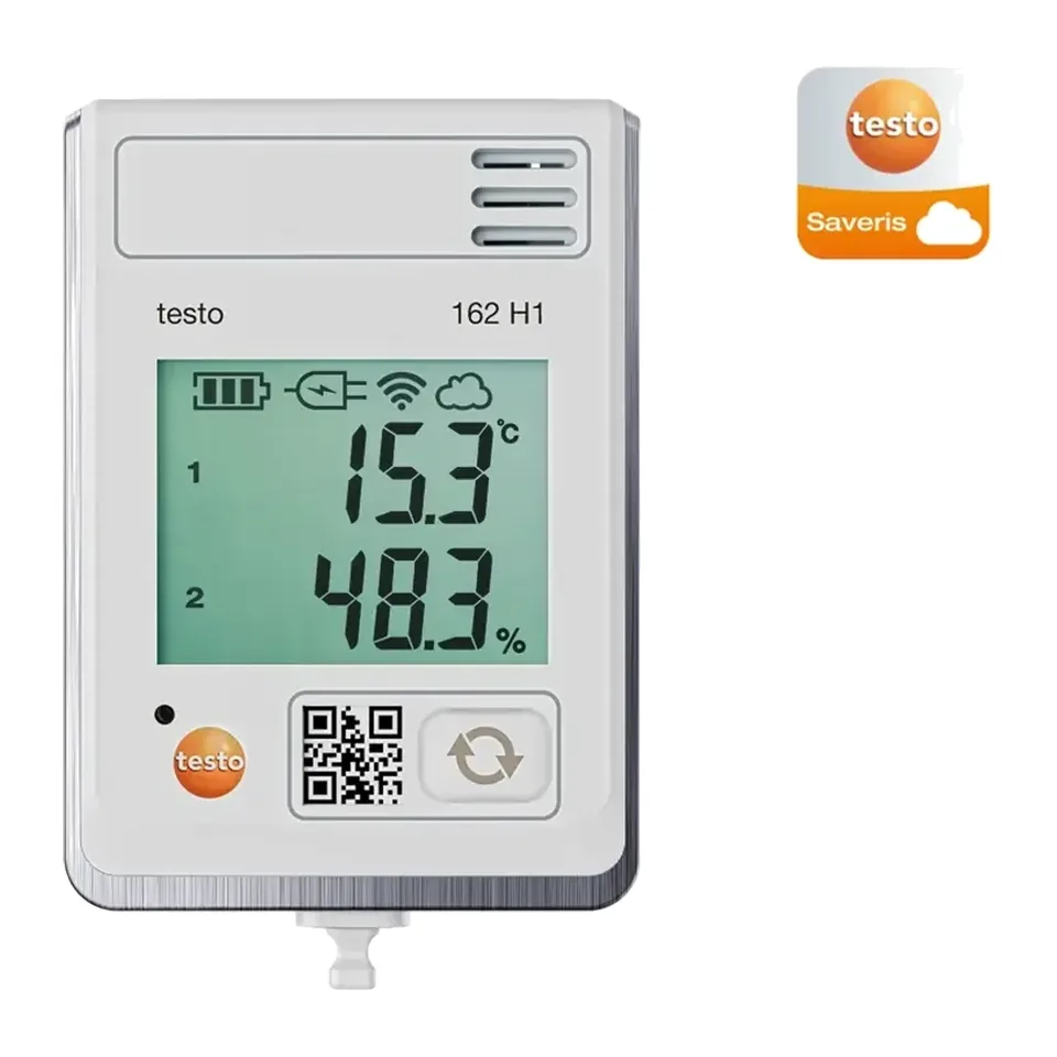 testo 162 H1 - Máy đo ghi nhiệt độ, độ ẩm online