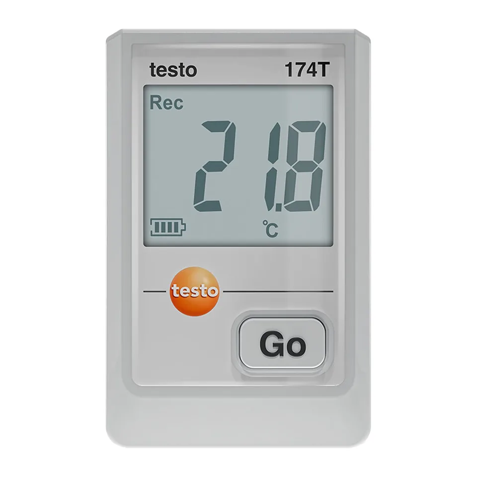 testo 174 T - Nhiệt kế tự ghi mini với USB-C và phần mềm