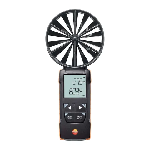 testo 417 - Máy Đo Vận Tốc Gió Dạng Cánh Quạt 100 mm