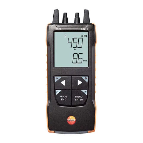 testo 512-1 - Máy đo chênh áp (0 đến +200 hPa) - Kết nối App