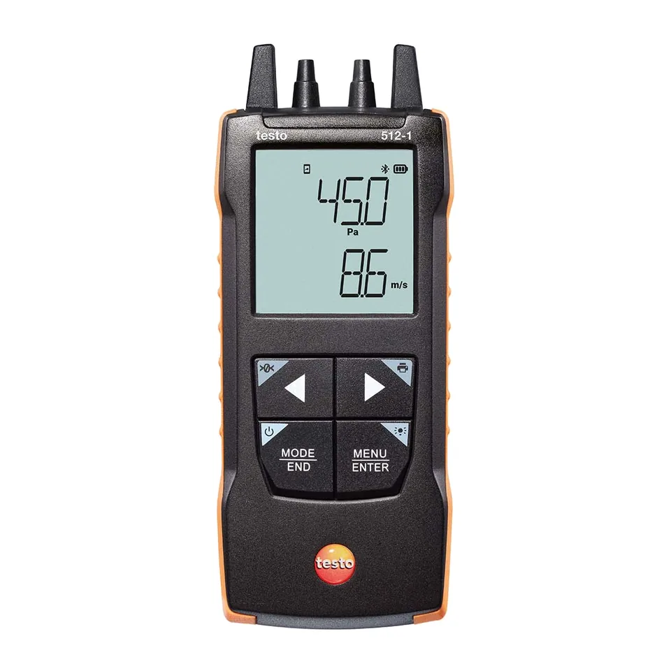 testo 512-1 - Máy đo chênh áp (0 đến +200 hPa) - Kết nối App