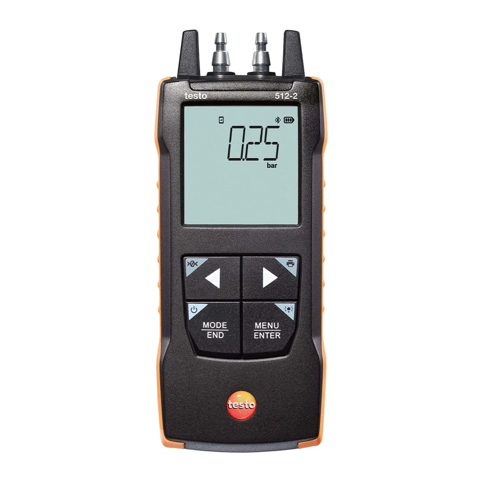 testo 512-2 - Máy đo chênh áp (0 đến +2000 hPa)