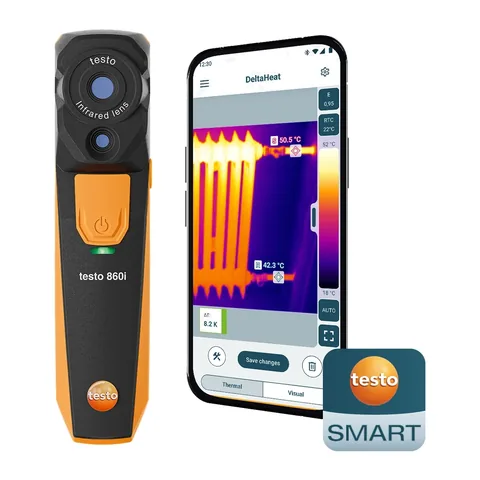 testo 860i - Máy ảnh nhiệt cho điện thoại thông minh