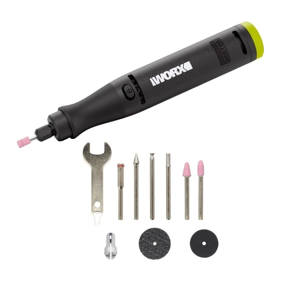 Thân Máy Mài Khuôn Mini Dùng Pin 20V (Không Kèm Pin sạc) Worx WU590.9