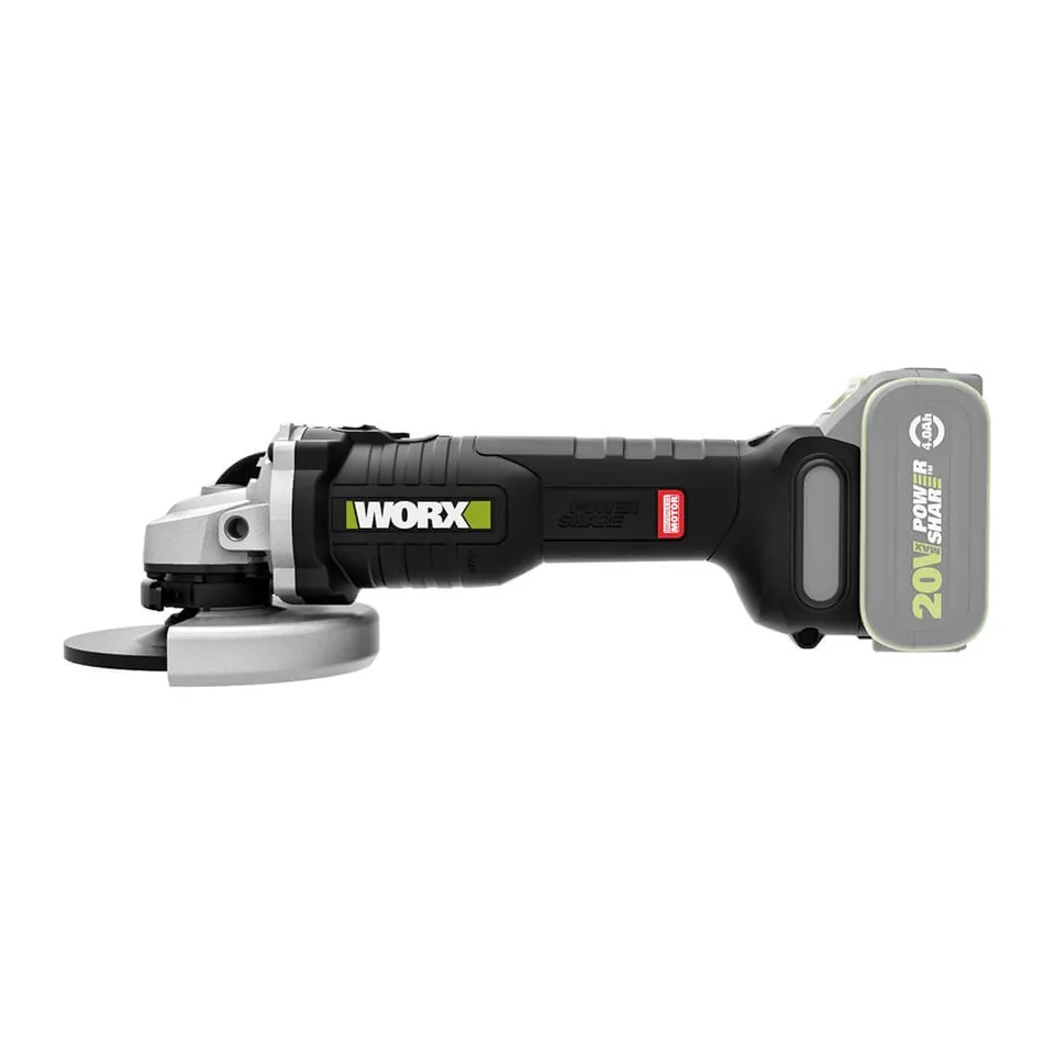 Thân Máy Mài Góc Cầm Tay 20V (Không Kèm Pin Sạc) Worx WU809