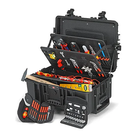 Thùng Knipex 00 21 37 Tool Case "Robust45 Move" Electric 63 Chi Tiết