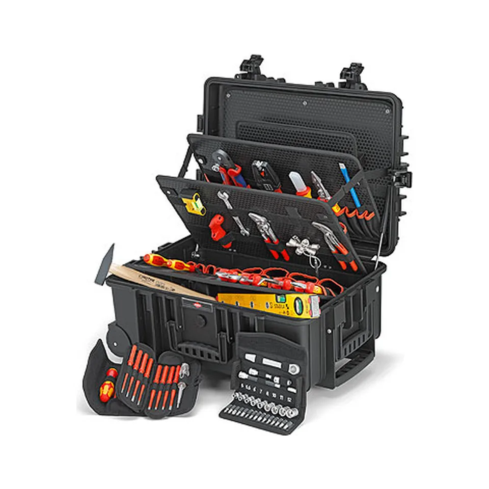 Thùng Knipex 00 21 37 Tool Case "Robust45 Move" Electric 63 Chi Tiết