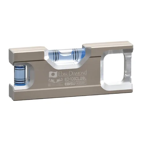 Thước Thủy Nivo Nhôm CNC Ebisu Solid Level 2 ED-10SOL2BL Nhật Bản