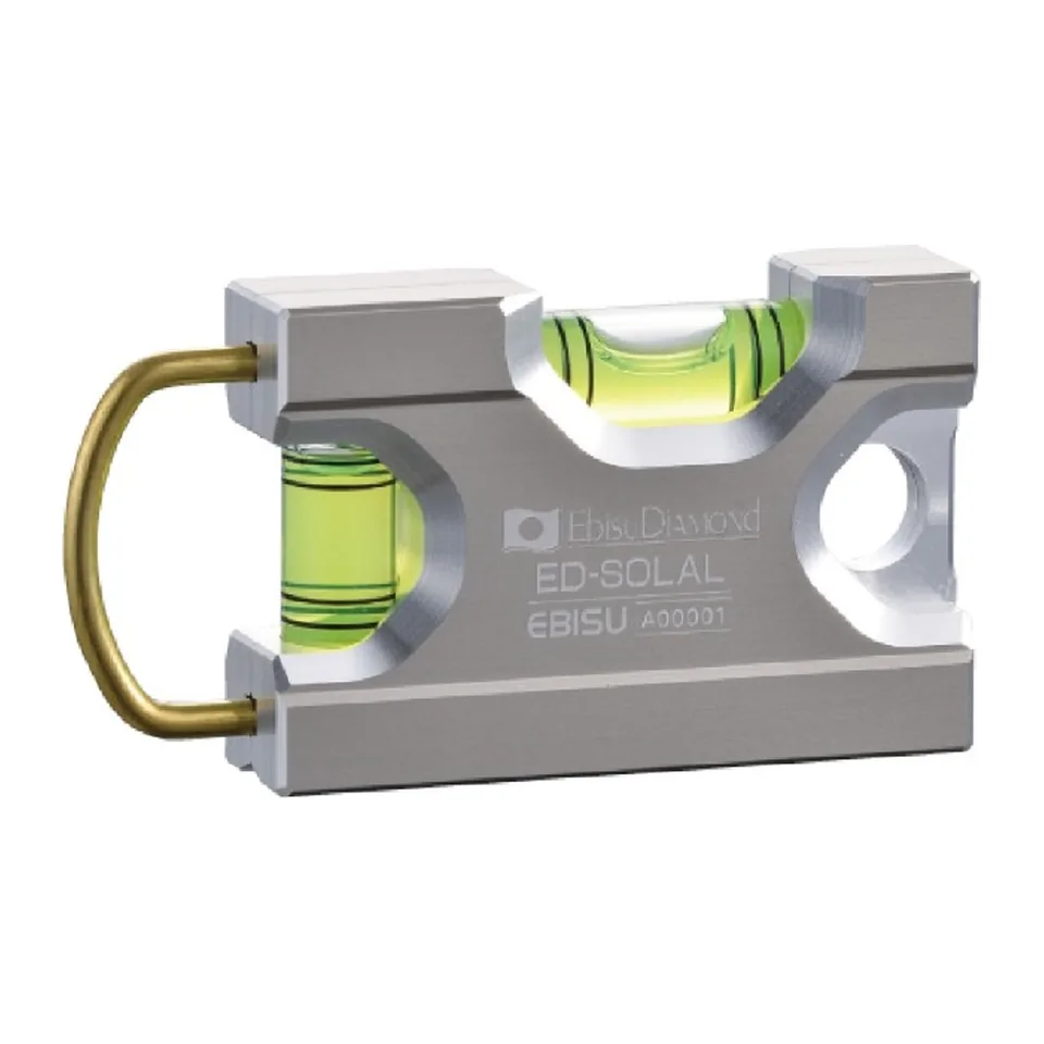 Thước Thủy Nivo Nhôm CNC Ebisu Solid Level Alpha ED-SOLAL Nhật Bản