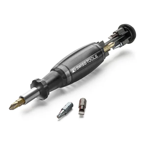 Tua Vít Gồm 8 Mũi Bits Màu Đen Huyền Bí PB Swiss Tools 6464.Black