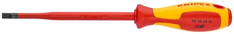 Tô Vít Knipex 98 20 55 SL Mũi Dẹp 5.5mm Slim Cách Điện 1000 Volt Dài 125/ 232mm