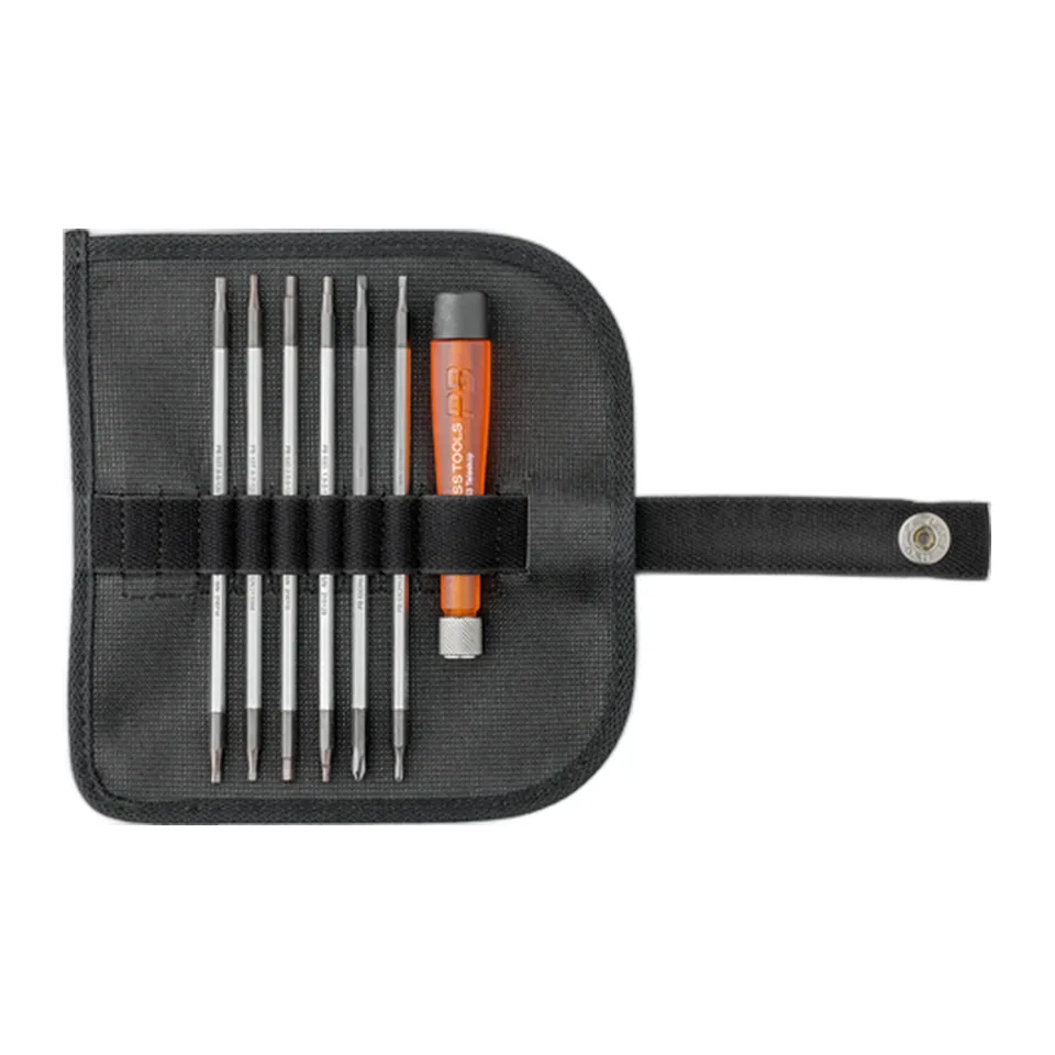 Bộ Tô Vít PB Swiss Tools 513.CN Mở Linh Kiện Điện Tử Gồm 6 Bits 12 Đầu