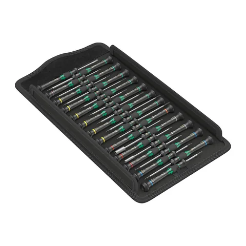 Bộ Tua Vít Mở Linh Kiện 25 Chi Tiết Wera Kraftform Micro Big Pack 1 - Mã 134000