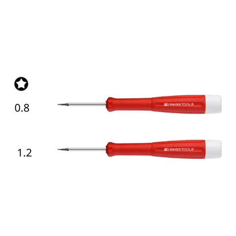 Combo Hai Tô Vít PB Swiss Tools Pentalobe 8129 Size 0.8 và 1.2 Mở iPhone và MacBook