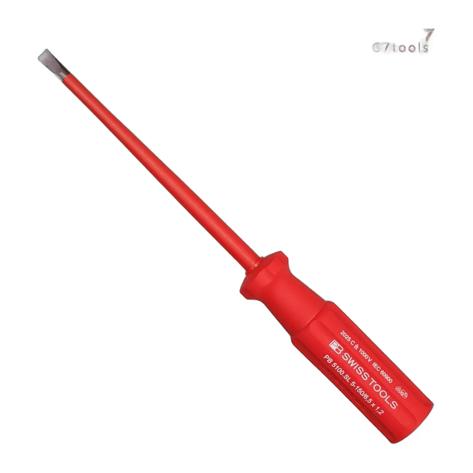 Tua Vít Cách Điện 1000Volt PB Swiss Tools PB 5100.SL 5 Mũi Slim 6.5mm