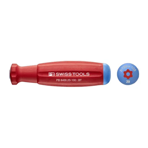 Tua Vít Hoa Thị Torx Có Lỗ T15 Tay Cầm Đỏ PB Swiss Tools 8400.B 15-80