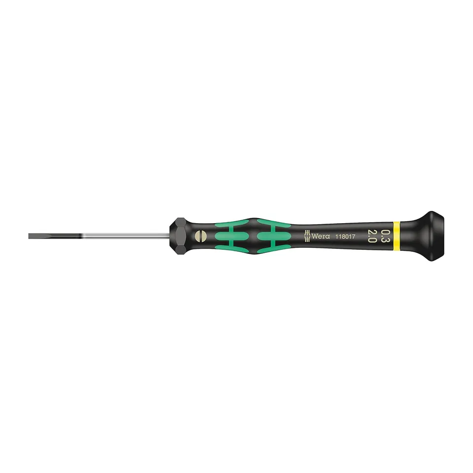Tua Vít Mũi Dẹp 2.0mm - Wera 2035 Mở Linh Kiện (Mã Sản Phẩm 118017)
