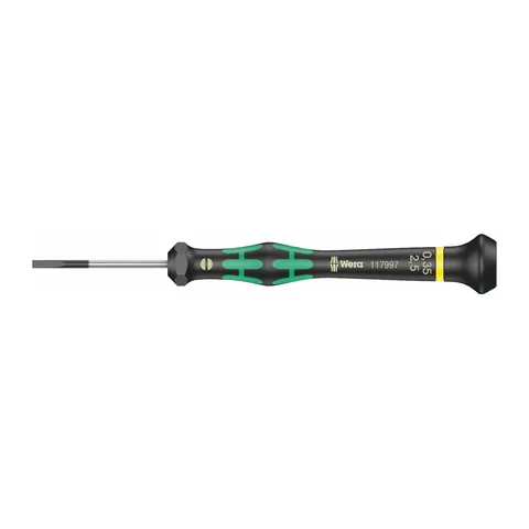 Tua Vít Mũi Dẹp 2.5mm - Wera 2035 Mở Linh Kiện (Mã Sản Phẩm 117997)