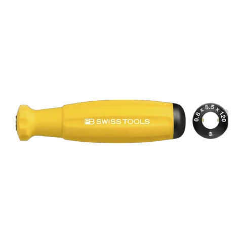 Tô Vít Dẹp 5.5mm PB Swiss Tools 8100.3-120 YE Rainbow Vàng