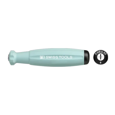 Tô Vít PH 0 PB Swiss Tools 8190.0-60 LG Dòng Rainbow Xanh Lơ