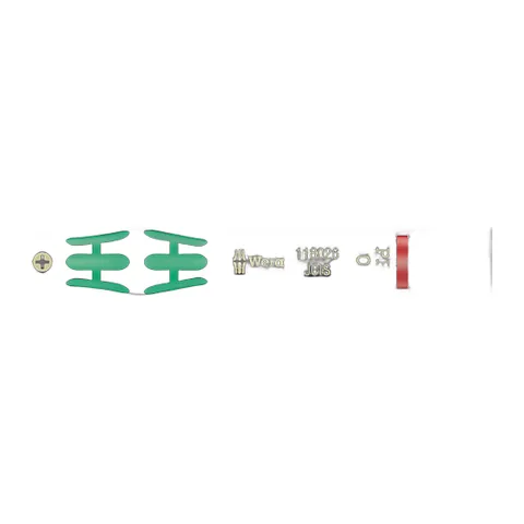 Tua Vít PH 0 - Wera 2050 Mở Linh Kiện Mũi Phillips Bốn Cạnh (Mã Sản Phẩm 118026)