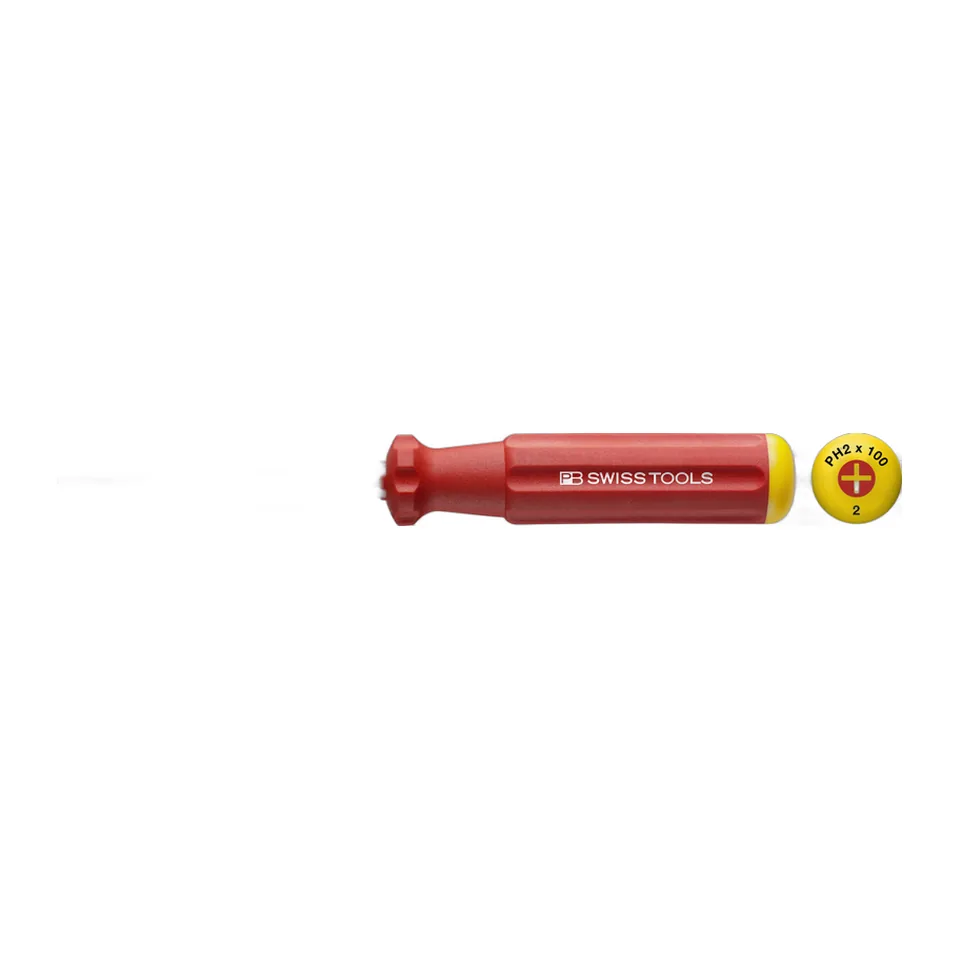 Tua Vít Cách Điện 1000V PB Swiss Tools 5190.SL 2-100 Mũi Slim PH 2