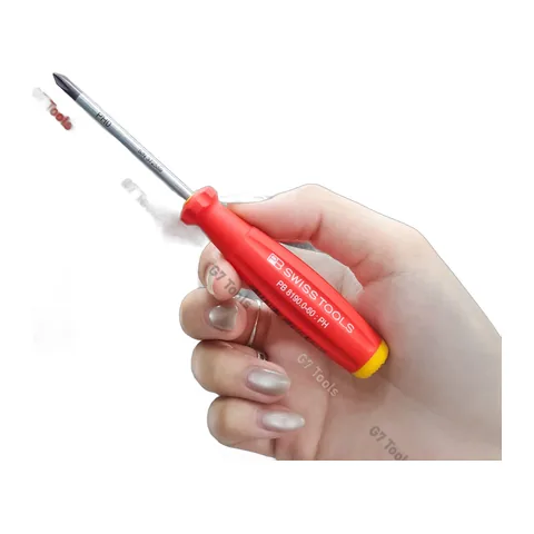 Tua Vít PH0 PB Swiss Tools 8190.0-60 Tay Cầm Swiss Grip