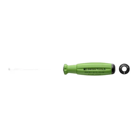 Tua Vít Swiss Grip Mũi Dẹp 4.0mm Dài 195mm PB 8100.2-100 YG_Màu Xanh Non
