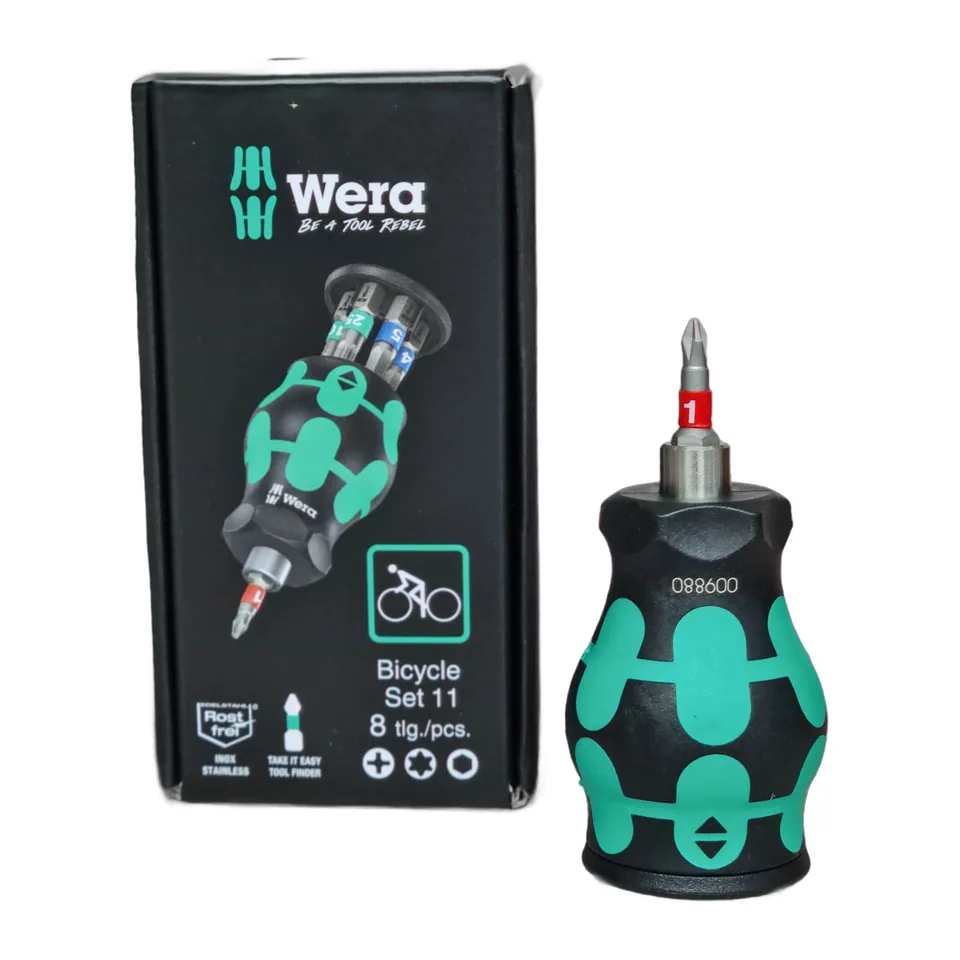 Tua Vít Wera Bảo Trì Xe Đạp Gồm 7 Mũi Bits Dòng Torsion 004179