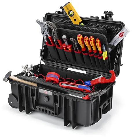 Vali Dụng Cụ Tool Case Knipex Robust26 Plumbing 00 21 33 S 17 Sản Phẩm (Mới 2023)