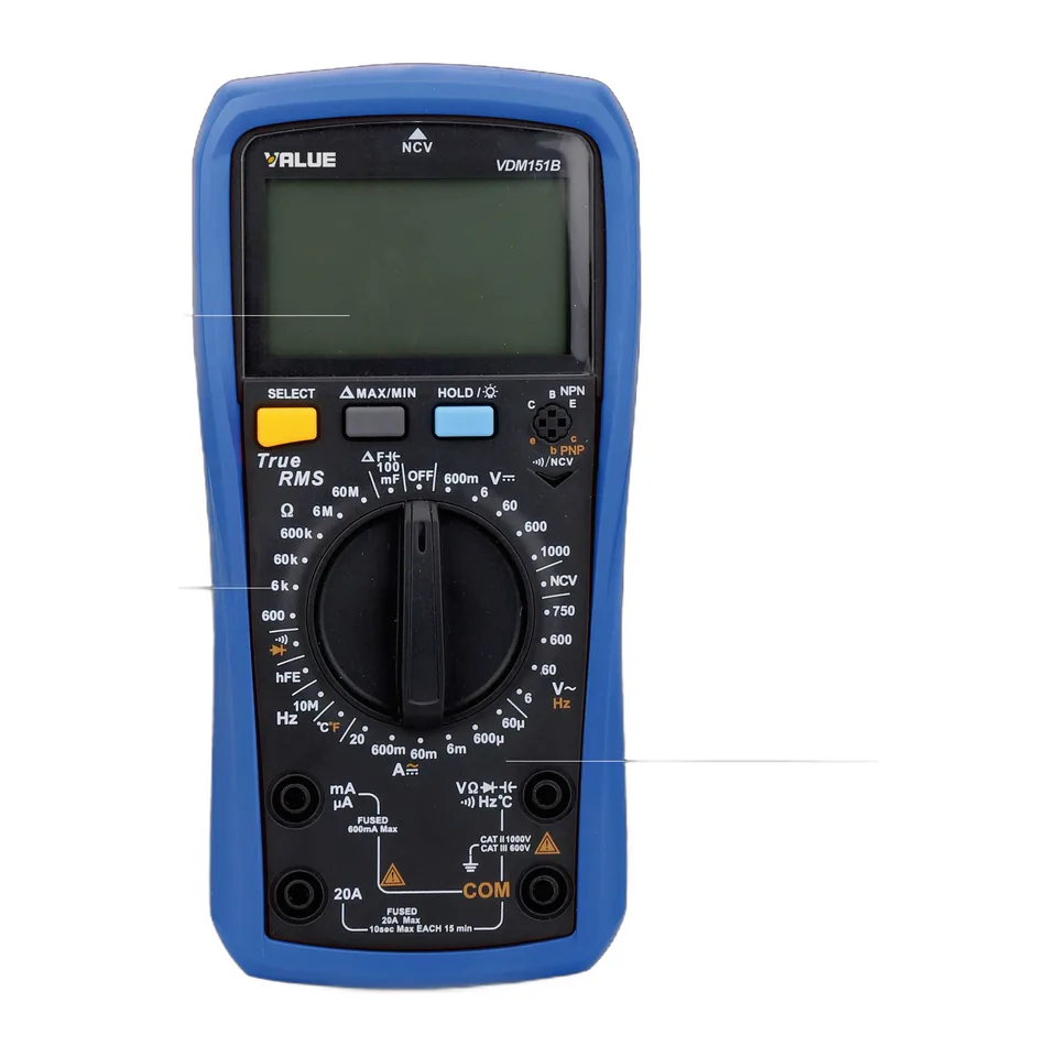 Đồng hồ vạn năng điện tử VALUE VDM151B