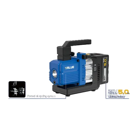Bơm hút chân không dùng pin VALUE VRP-2DELi 2 cấp