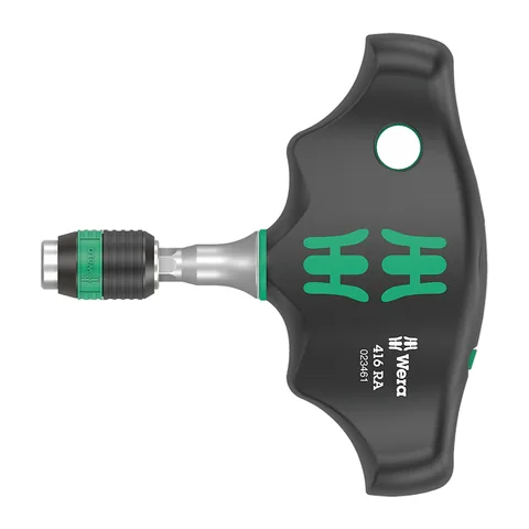 Wera 416 RA Thanh Chữ T Ratchet Đảo Chiều Gắn Mũi Bits 05023461001