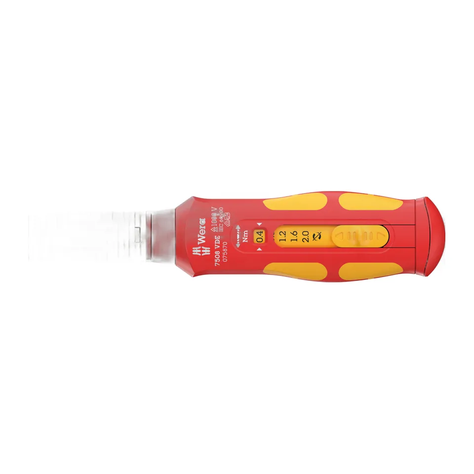Wera 7508 VDE Kraftform Safe-Torque Speed Torque 0.4-2.0 Nm - Mã Sản Phẩm 075870