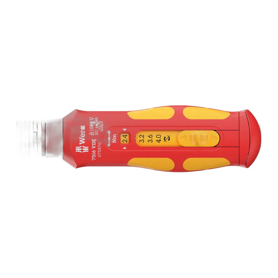 Wera 7516 VDE Kraftform Safe-Torque Speed Torque 2.4-4.0 Nm - Mã Sản Phẩm 075876