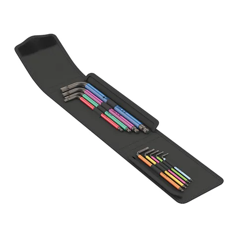 Bộ Lục Giác Hệ Inch Wera 950/9 Hex-Plus Multicolour Imperial 1 - Mã 022639