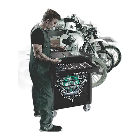 Wera 9700 Tủ Dụng Cụ Tool Rebel Roller Cabinet Gồm 94 Chi Tiết 05150130001