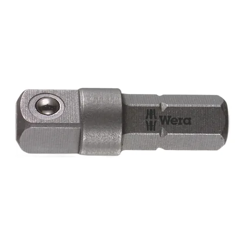 Wera Đầu Chuyển Adaptor 870/1 Lục Giác Qua Khẩu Bu-long 1/4" - Mã Sản Phẩm 136000